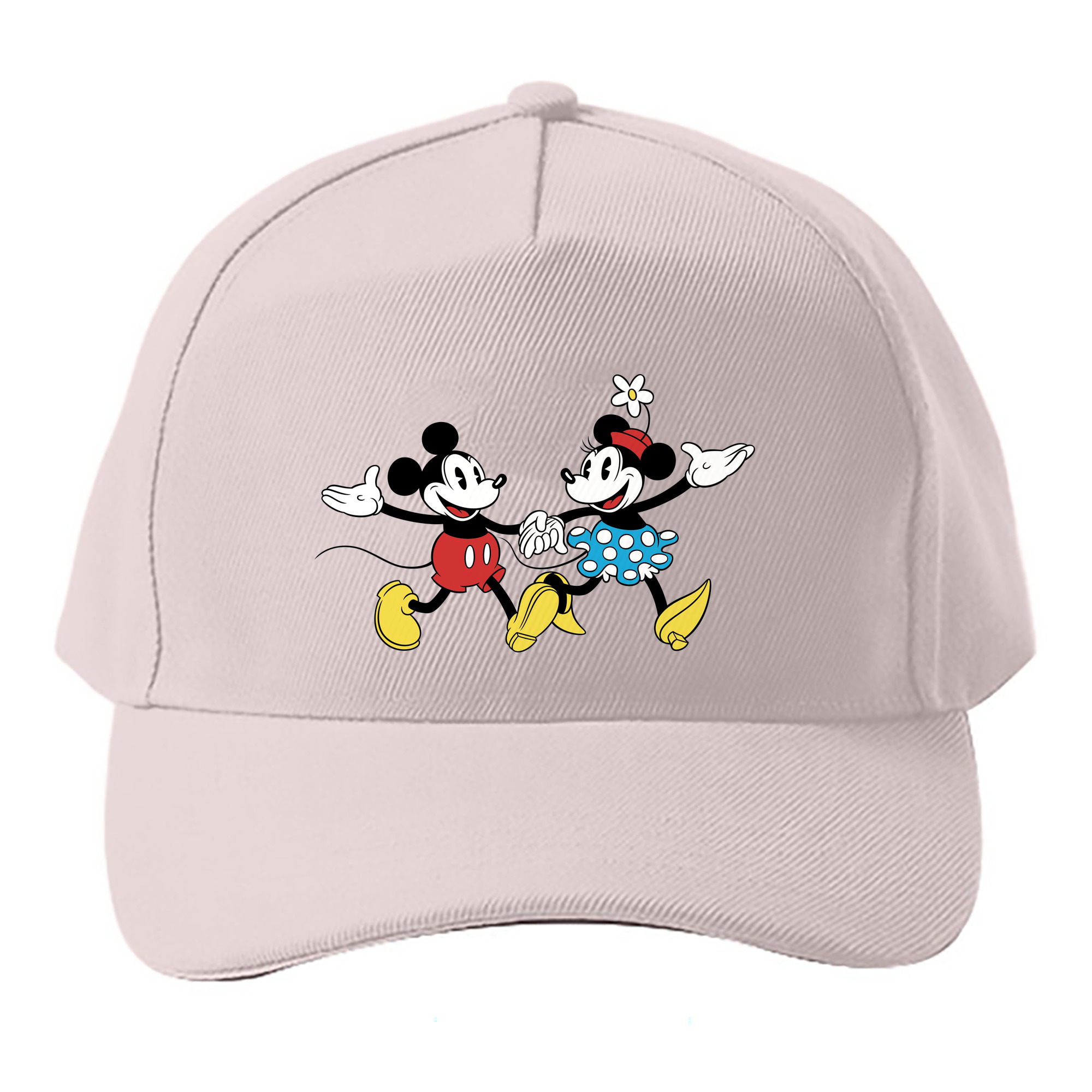 （画像用） ミッキーマウス Mickey Mouse ベースボールキャップ 綿100％ 男女兼用 帽子 スポーツ